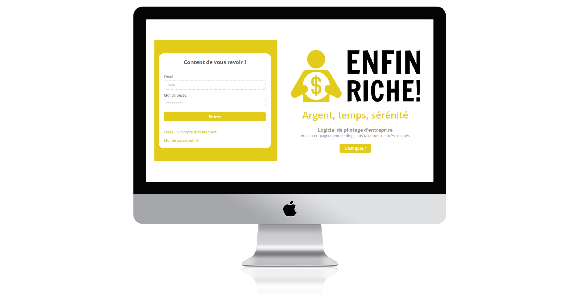 3 fenetres de quiz extraites de la formation ENTREPRENDRE™ : Ton entreprise travaille pour toi et pas l'inverse